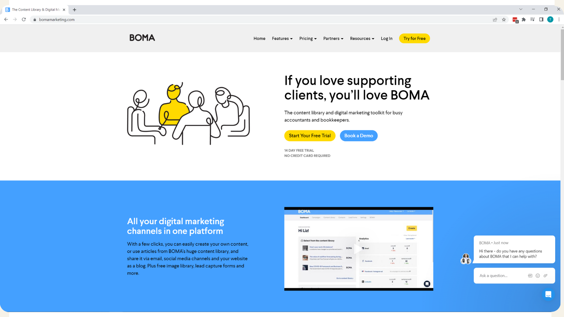 Boma webpage screen shot (1)